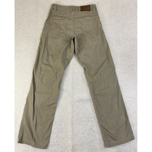 Justin FR Work Pants Men's 33x35 CAT 2 Beige Ripstop Straight Utility Workwear - Picture 3 of 14